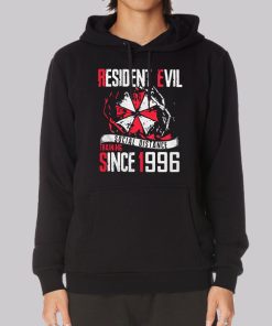 Resident Evil Social Distance Training Since 1996 Hoodie