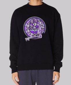 Kingdom Hearts Merch Purple Circle Sweatshirt