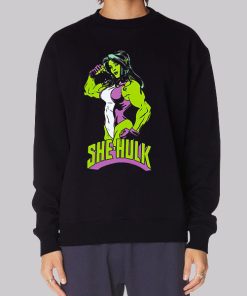 She Hulk Comic Movie Vintage Sweatshirt