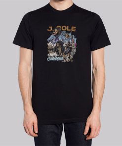 J Cole Crooked Rapper Vintage Bootleg Raptees 90s T-Shirt