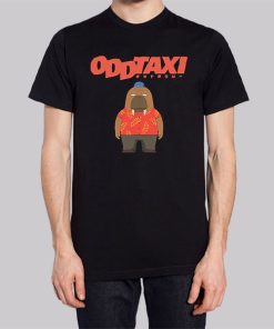 Odd Taxi Merch Odokawa Anime T-Shirt