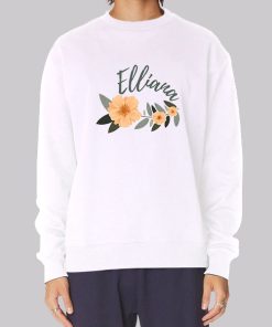 Elliana Walmsley Merch Flower Art Sweatshirt