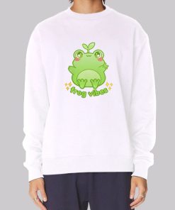 Froggycrossing Merch Frog Vibes Sweatshirt