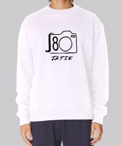 Jatie Vlogs Merch Camera Art Sweatshirt