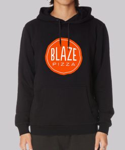 Blaze Pizza Merch Logo Hoodie