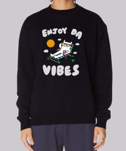 Coolman Coffeedan Merch Enjoy Da Vibes Sweatshirt