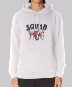 Deer Squad Merchandise Cartoon Hoodie