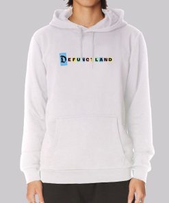 Defunctland Merch Logo Graphic Hoodie