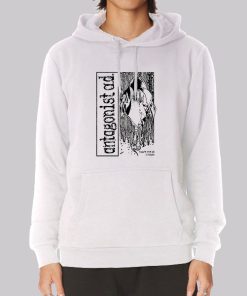 Disembodied Merch Antagonist Ad Hoodie