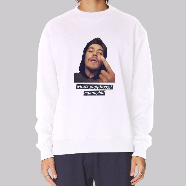 Casey Frey Merch Whats Popping Hoodie Cheap | Made Printed