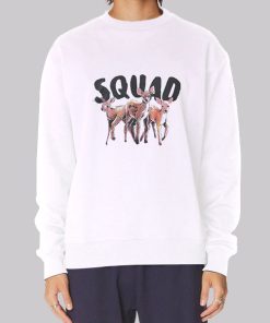 Deer Squad Merchandise Cartoon Sweatshirt