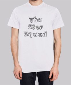 Star Squad Merch Letter T-shirt