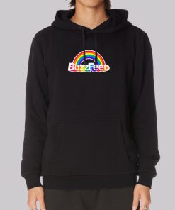 Pride 2019 Buzzfeed Rainbow Hoodie