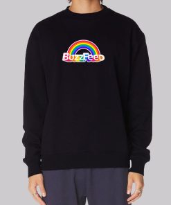 Pride 2019 Buzzfeed Rainbow Sweatshirt