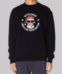 Team Beard Protection Tactical Santa Sweatshirt