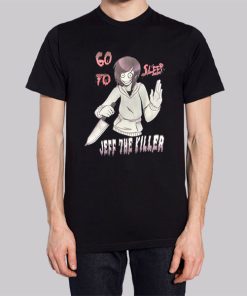 Jeff Jake the Killer Go to Sleep Shirt