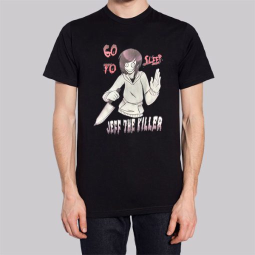 Jeff Jake the Killer Go to Sleep Shirt