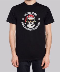 Team Beard Protection Tactical Santa Shirt