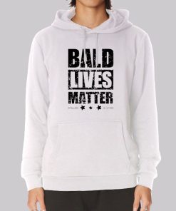 Bald Guy for Balding Bald Lives Matter Hoodie
