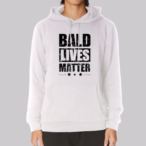 Bald Guy for Balding Bald Lives Matter Hoodie
