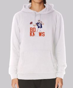 Bo Nix Inspired Fan Bo Knows Hoodie