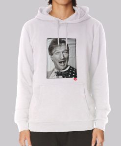 Then and Now Quote Robin Williams Hoodie