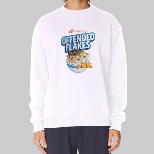America's US Maga Merch Offended Flakes Sweatshirt