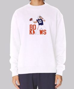 Bo Nix Inspired Fan Bo Knows Sweatshirt