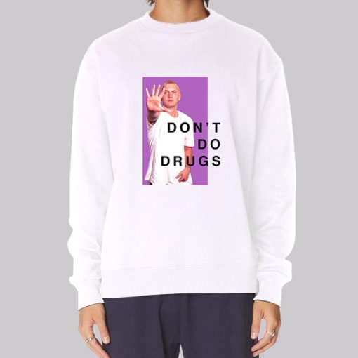 Don't Do Drug PSA Merch Eminem Durag Sweatshirt