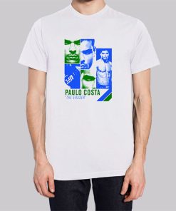 The Eraser College Paulo Costa Shirt White