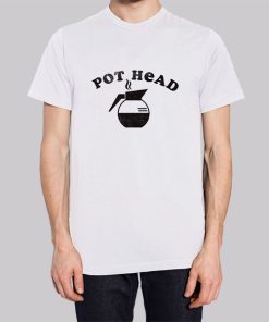 Vintage Pot Head Pothead Coffee Shirt