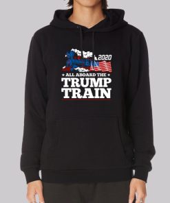 Buy All Aboard the Trump Train Hoodie