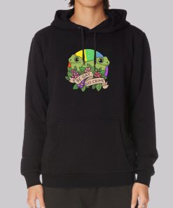 Frog and Toad Be Gay Do Crime Frog Hoodie