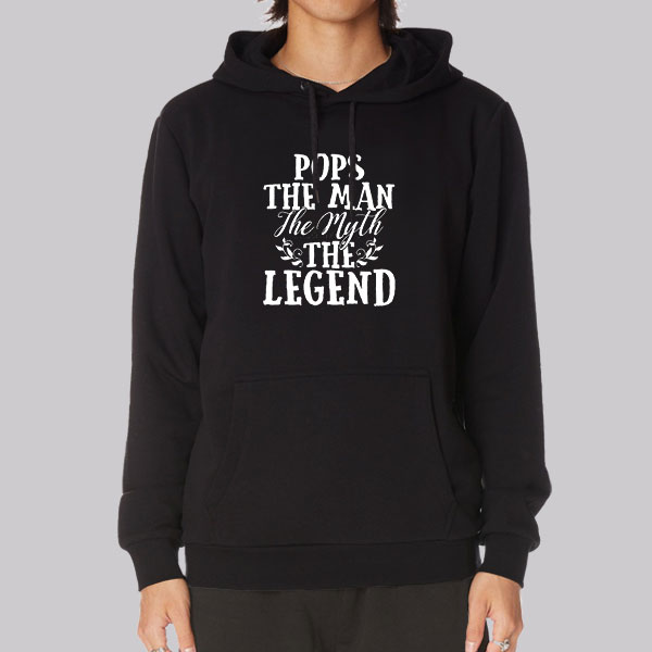 The man discount the legend hoodie