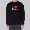 Funny I Heart Emo Sweatshirt