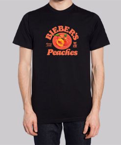 Justin Bieber's Purpose Tour Peaches Tshirt