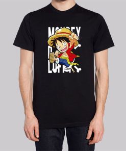 One Piece Anime Luffy Dressrosa Shirt