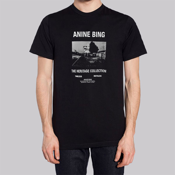 The Heritage Collection Anine Bing T Shirt Cheap Made Printed