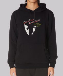 1981 Hall and Oates Metal Hoodie