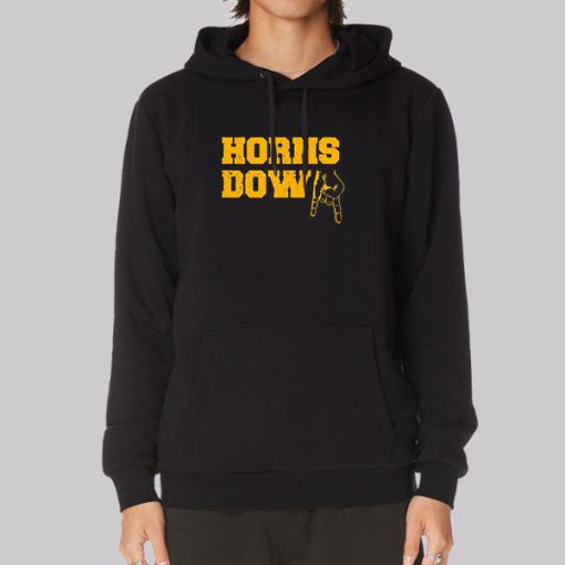 Funny Horns Down Wvu Hoodie