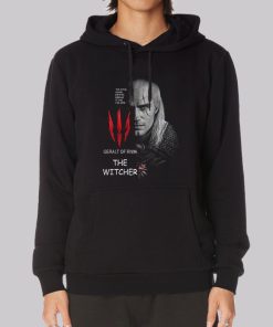 The Witcher Geralt of Rivia White Hoodie