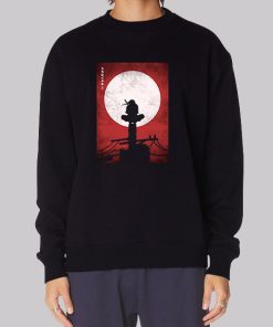 Bloody Sky Itachi Red Moon Sweatshirt