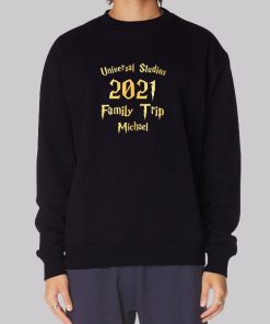 Family Trip Universal Studios Family Sweatshirt
