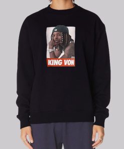 King Von Outfits Vintage Sweatshirt