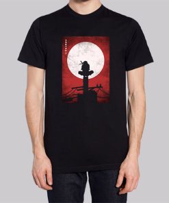 Bloody Sky Itachi Red Moon Shirt