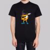 Dabbing Emoji Witch Hat Sunglasses Shirt