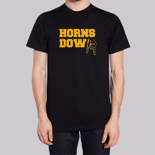 Funny Horns Down Wvu Shirt