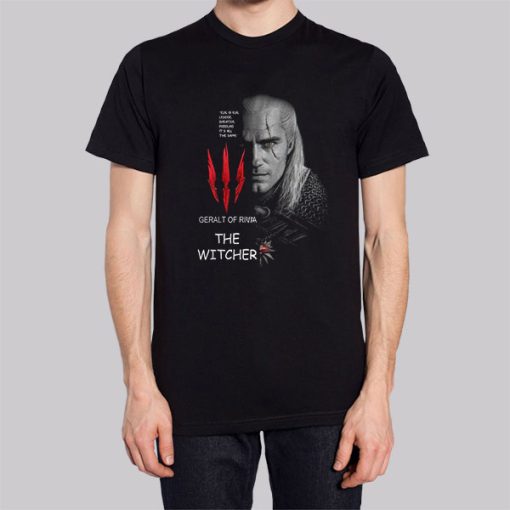 The Witcher Geralt of Rivia White Shirt