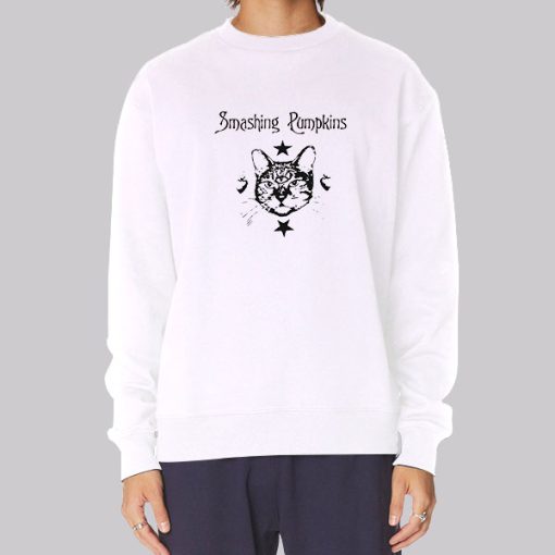 3 Eyed Cat Smashing Pumpkins Sweatshirt