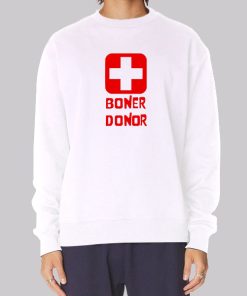 Boner Donor Hubie Halloween Sweatshirt